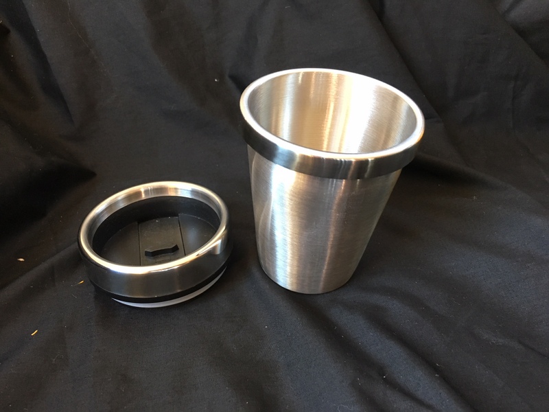 (1) 304 stainless inner cup and cap